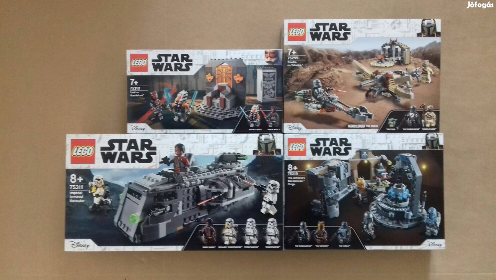 Mandalóri bontatlan Star Wars LEGO 75299 75310 75311 75319 Fox.az árba