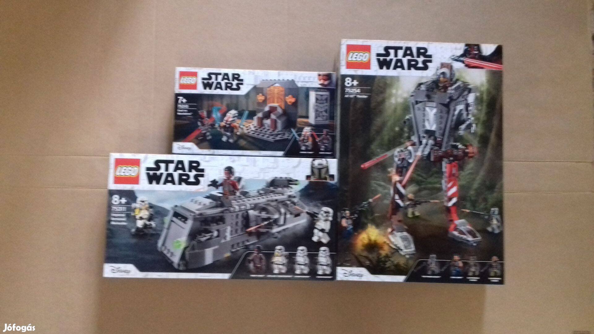 Mandalóri bontatlan Star Wars LEGO 75310 Párb + 75311 + 75254 Fox.árba