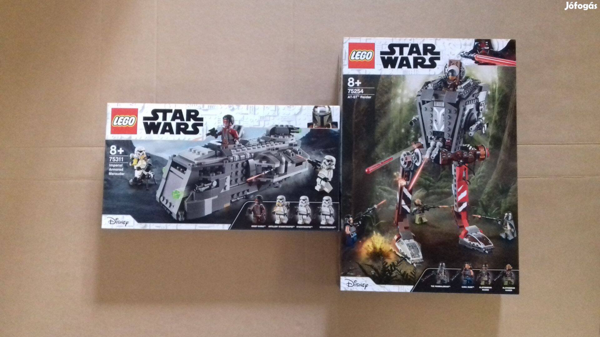 Mandalóri bontatlan Star Wars LEGO 75311 Martalóc + 75254 AT-ST Fox.ár
