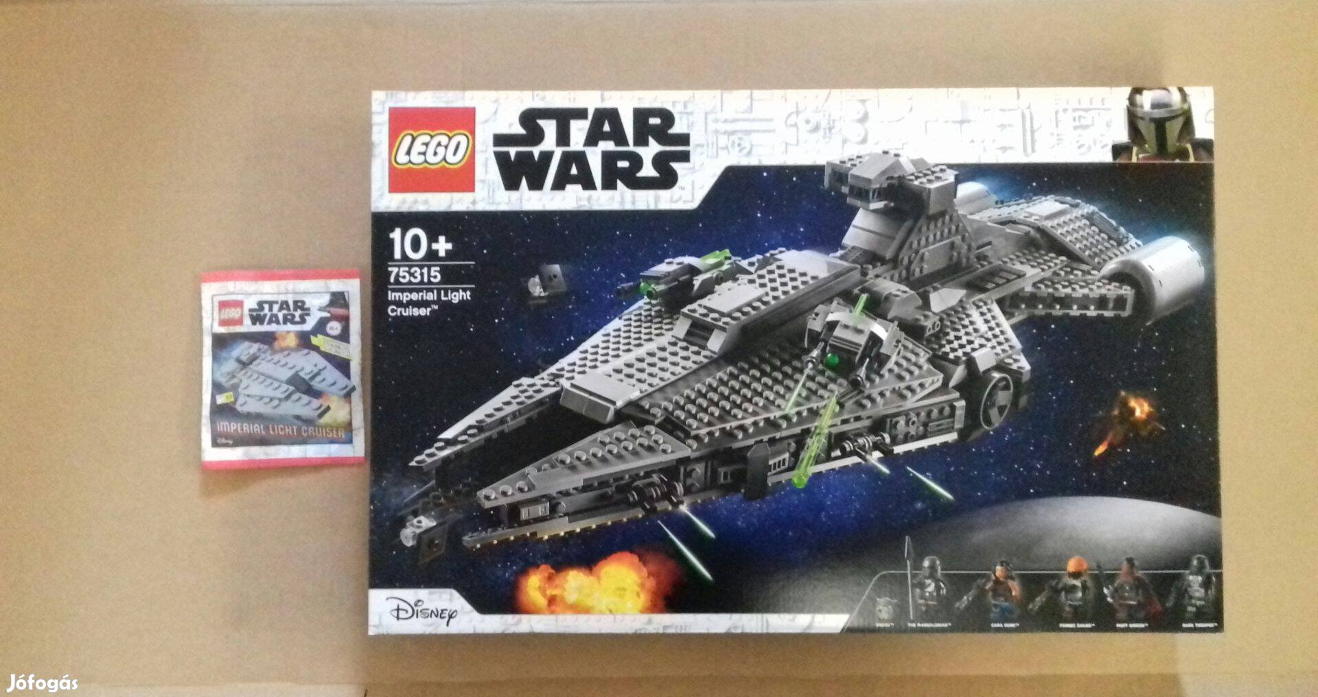Mandalóri bontatlan Star Wars LEGO 75315 Könnyűcirkáló + zacskós Foxár