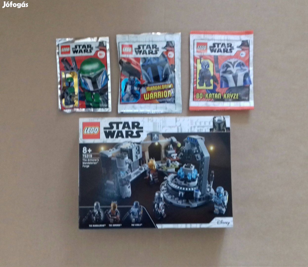 Mandalóri bontatlan Star Wars LEGO 75319 Műhely + 3 minifigura Fox.árb