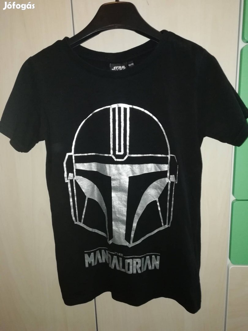 Mandalorian Star Wars fiú póló, rövidujjú 134 140