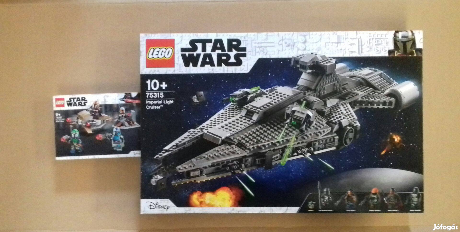 Mandalorian bontatlan Star Wars LEGO 75267 Csata + 75315 Light Foxárba