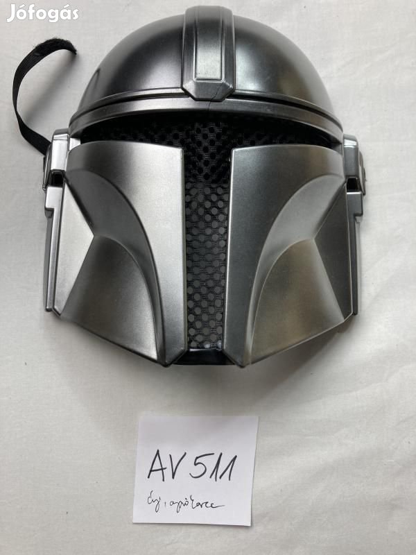Mandalorian jelmez maszk, új, Star Wars jelmez maszk AV511