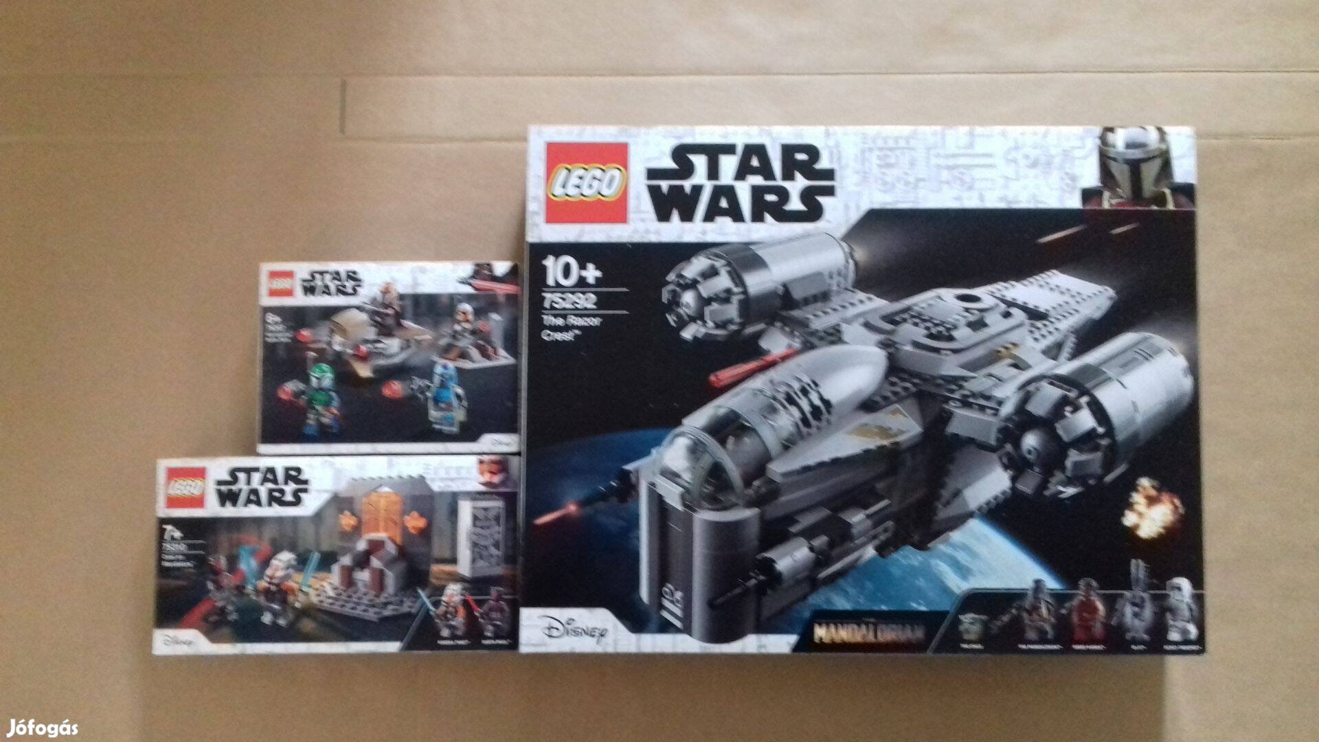 Mandalóris bontatlan Star Wars LEGO 75267 + 75310 + 75292 Fox.az árban