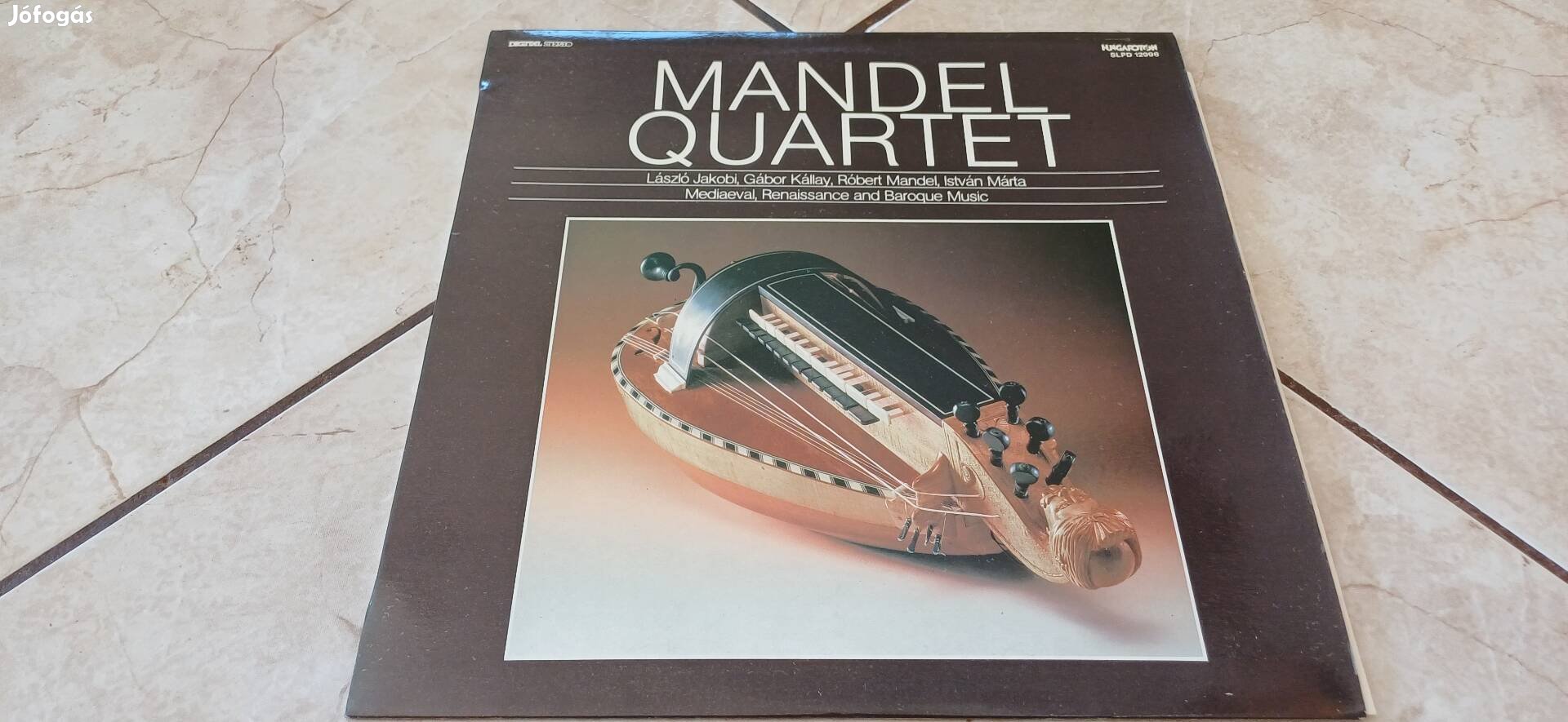 Mandel.Quartet bakelit hanglemez