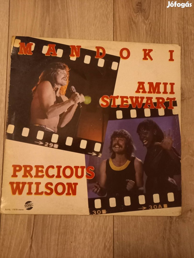 Mandoki bakelit lemez