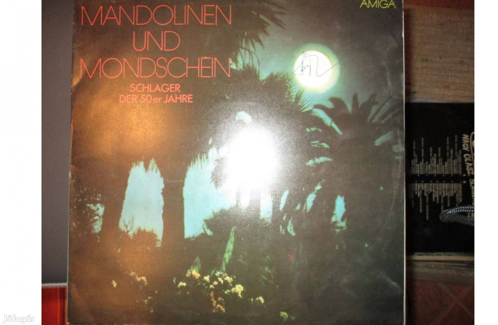 Mandolin és holdfény LP hanglemez eladó