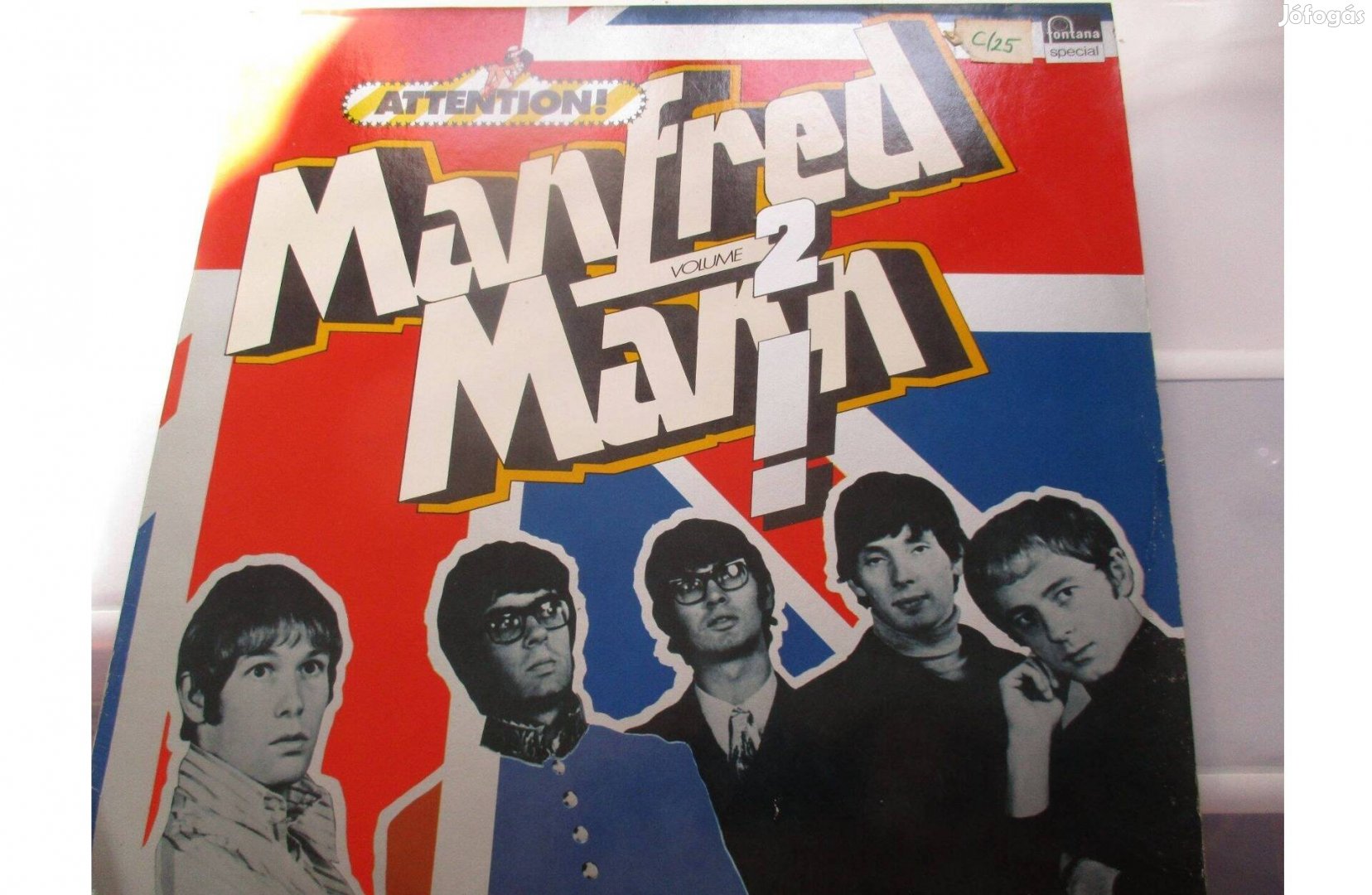 Manfred Mann bakelit hanglemez eladó