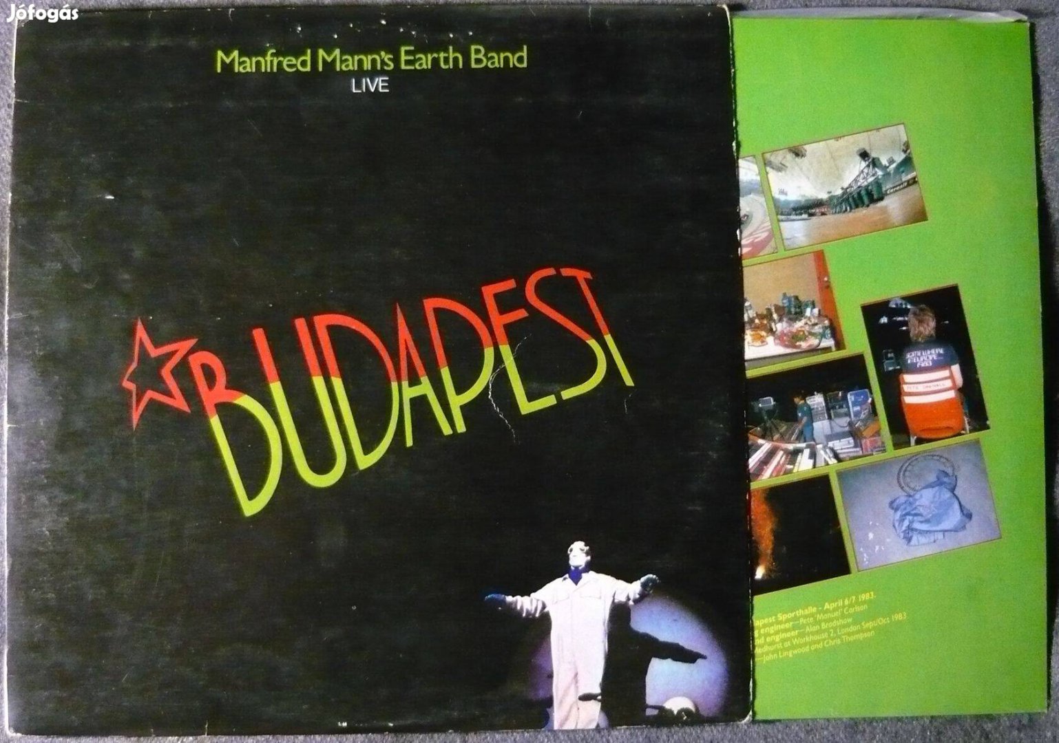 Manfred Mann's Earth Band: Budapest Live (LP)