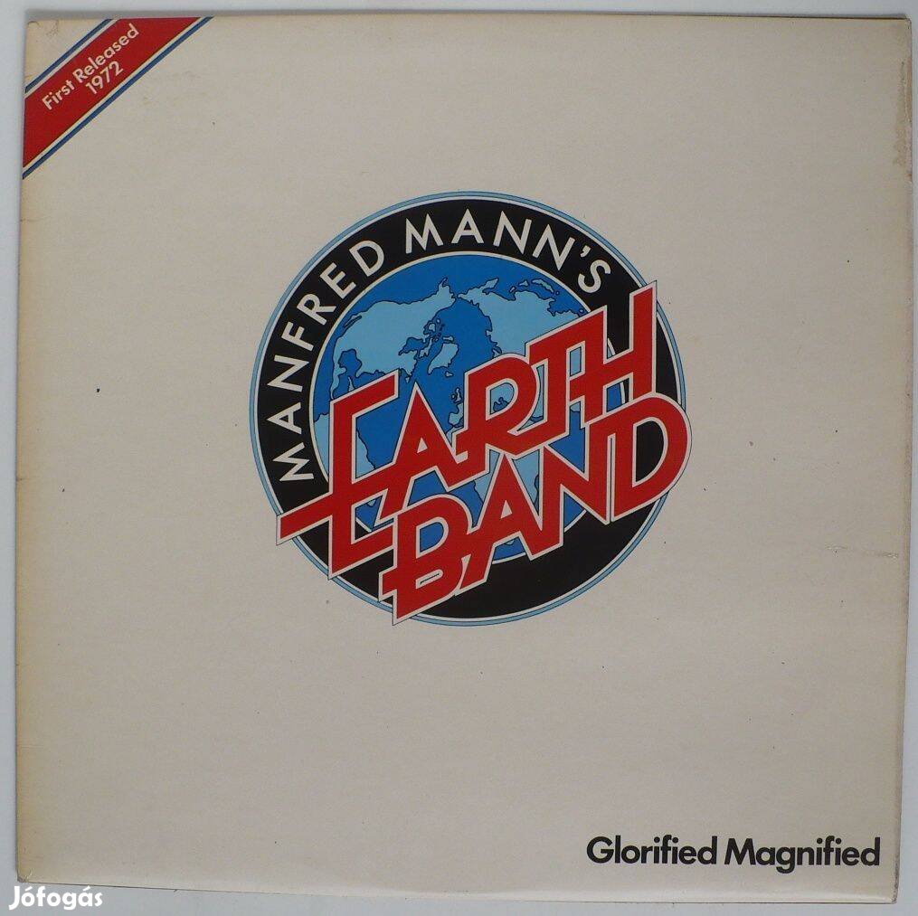 Manfred Mann's Earth Band: Glorified Magnified (angol nyomású LP)