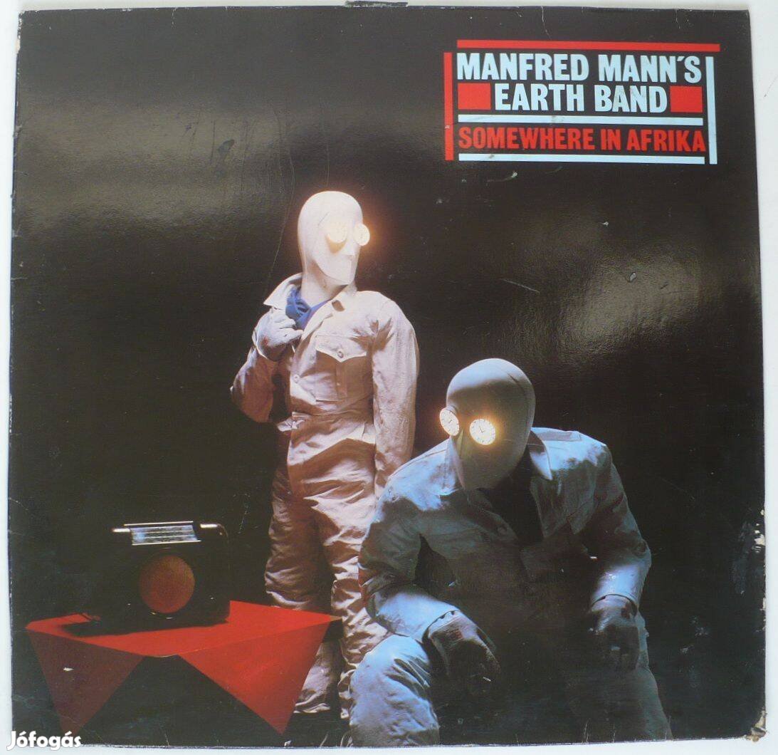 Manfred Mann's Earth Band: Somewhere in Africa (német nyomású LP)