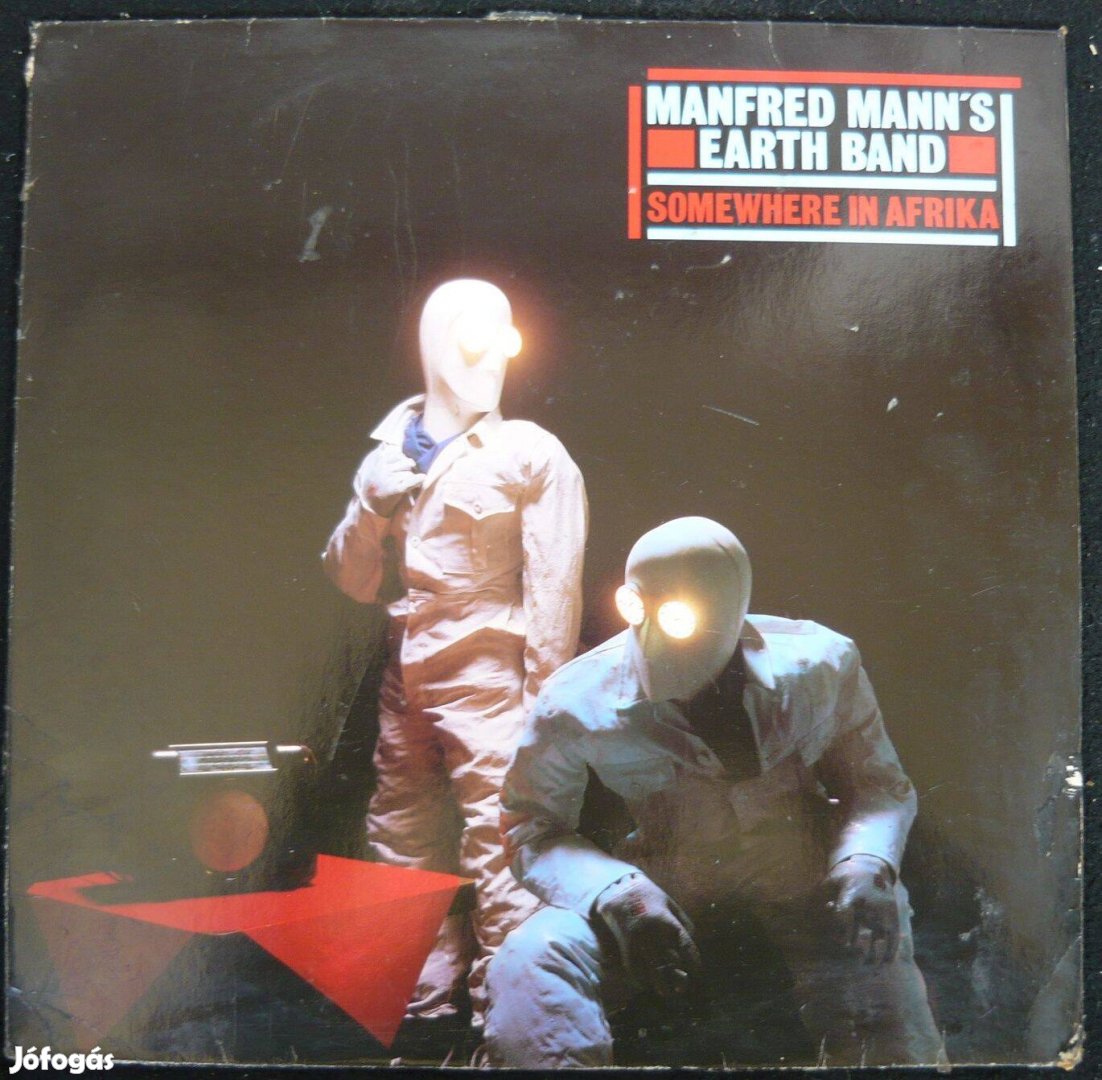 Manfred Mann's Earth Band: Somewhere in Afrika (német nyomású LP)