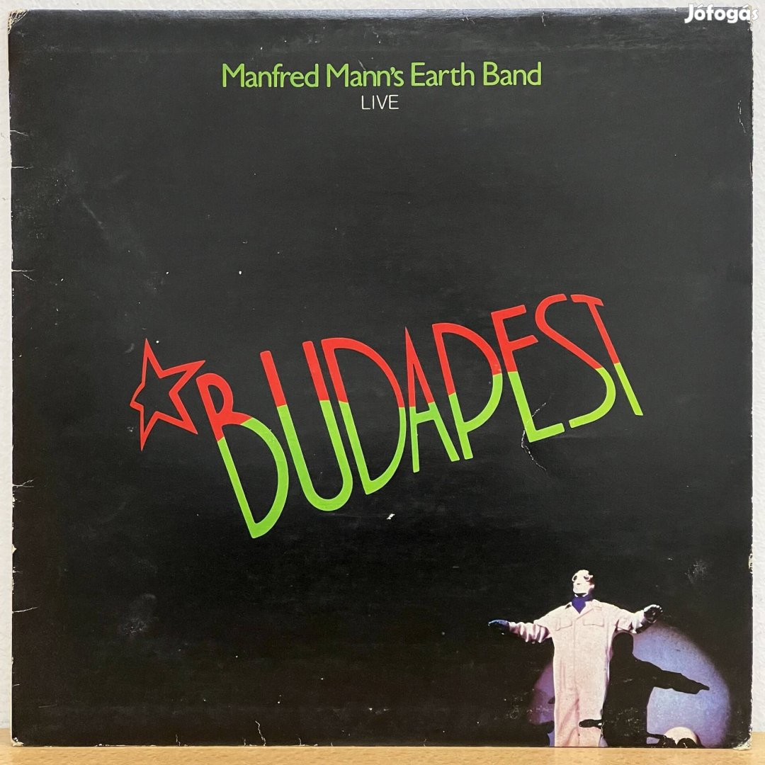 Manfred Mann's Earth Band - Budapest (1984) bakelit lemez