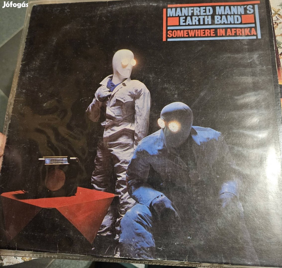 Manfred Mann's earth band bakelit vinyl lp lemez