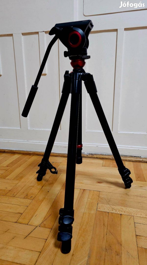 Manfrotto MVH500AH+fluid fej