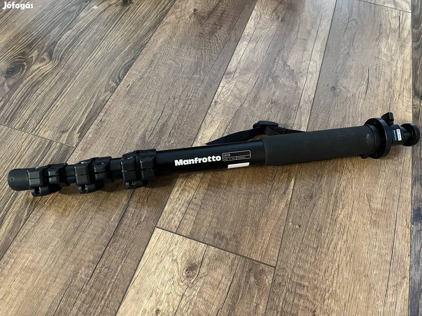 Manfrotto egylábú monopod állvány 680b és 485 gömbfej 