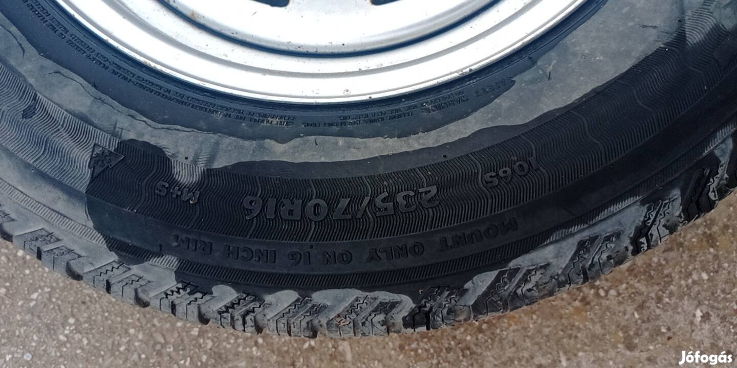 Mangels 16" acél felni 