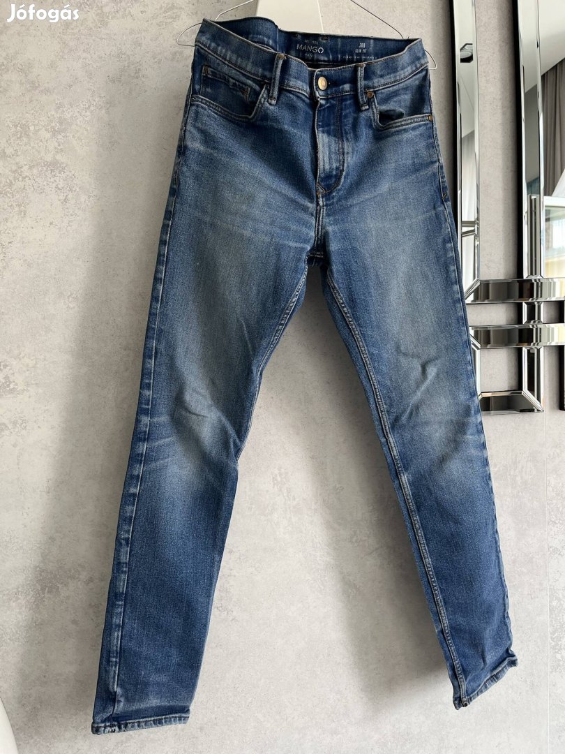 Mango Jan Slim Fit 42-es férfi farmer