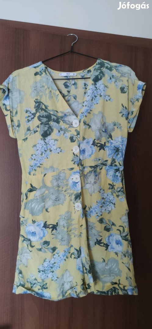 Mango lenvászon overál