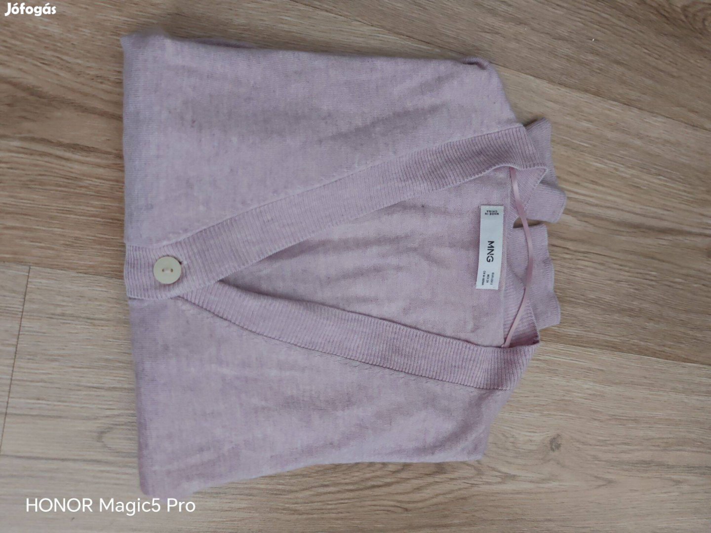 Mango pasztell kasmírt is tartalmazó női kardigán