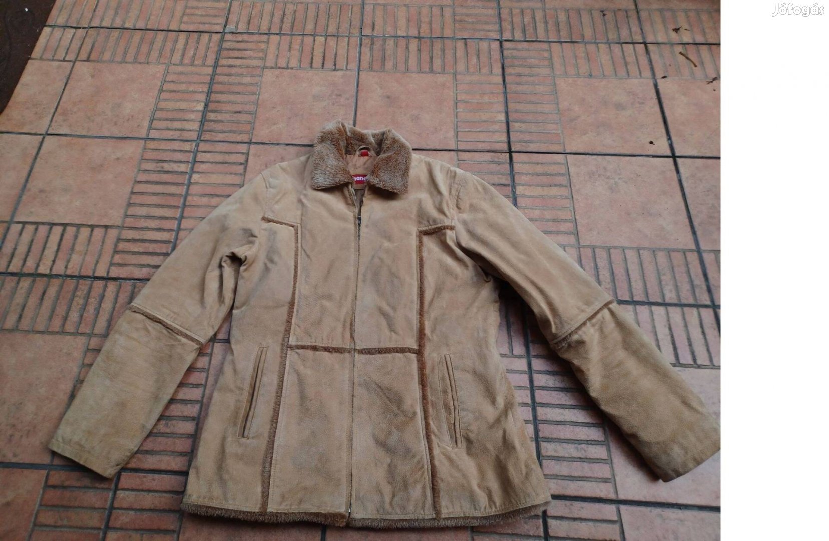 Mangoon női bőrkabát 40 42 XL