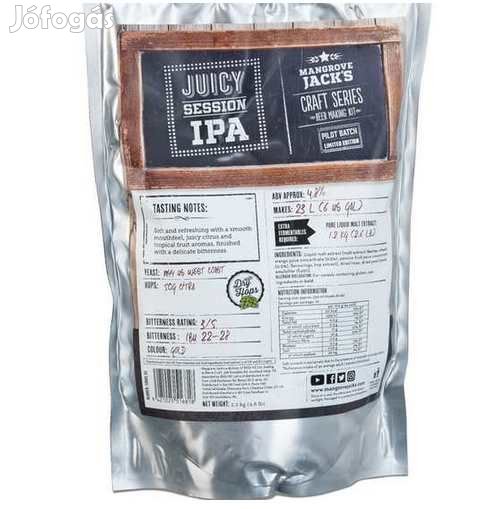 Mangrove Jacks Craft Series Juicy Session IPA- 2.5kg 4304