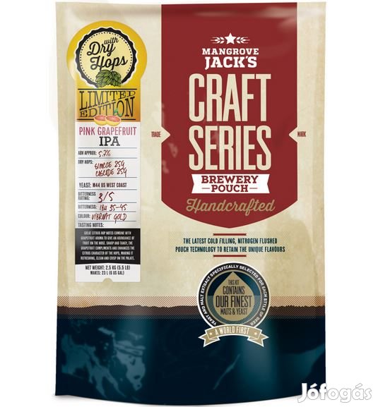 Mangrove Jack's Craft Series Pink Grapefruit IPA (1439)