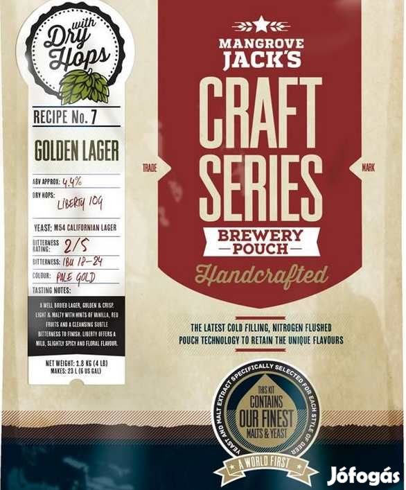 Mangrove Jacks 1,8kg Golden  Lager (999)