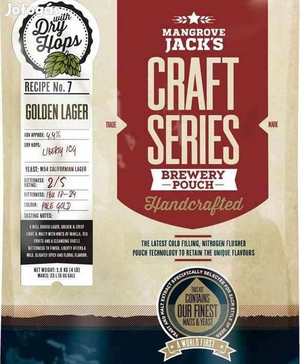 Mangrove Jacks 1,8kg Golden  Lager (999)