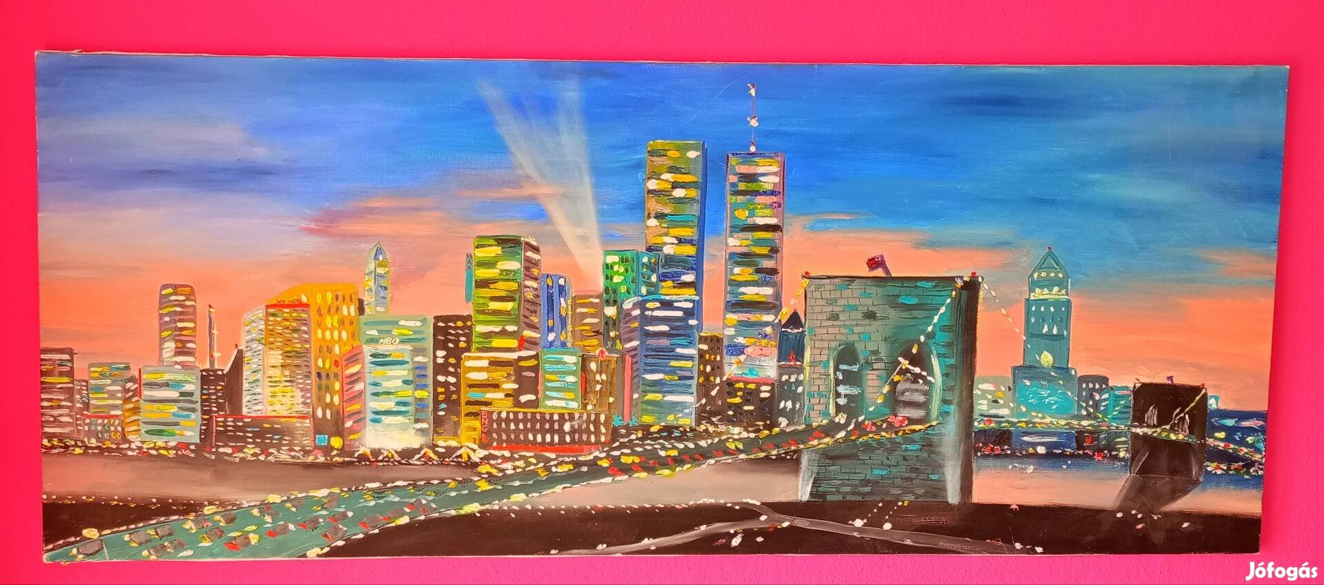 Manhattan Olaj /vászon festmény