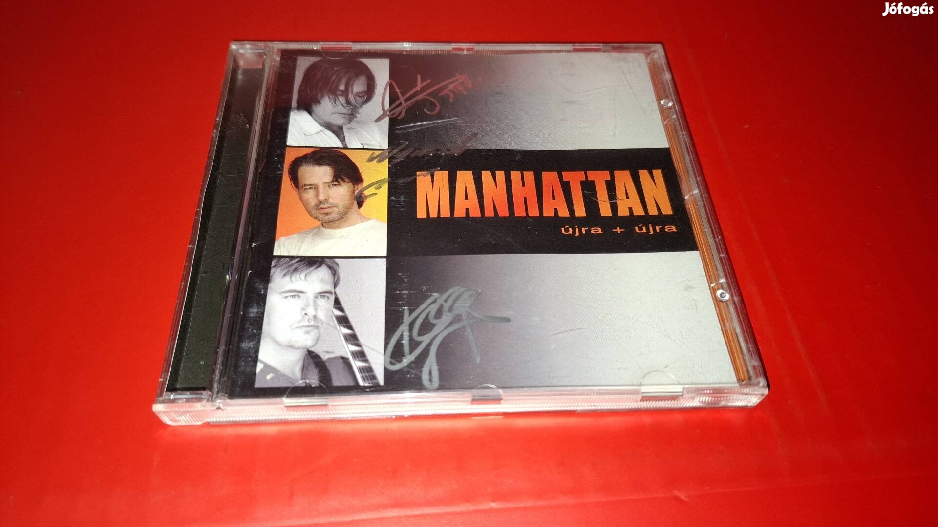 Manhattan Újra + újra Cd Aláírt