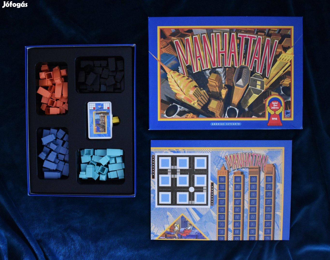 Manhattan hiánytalan társasjáték 1994