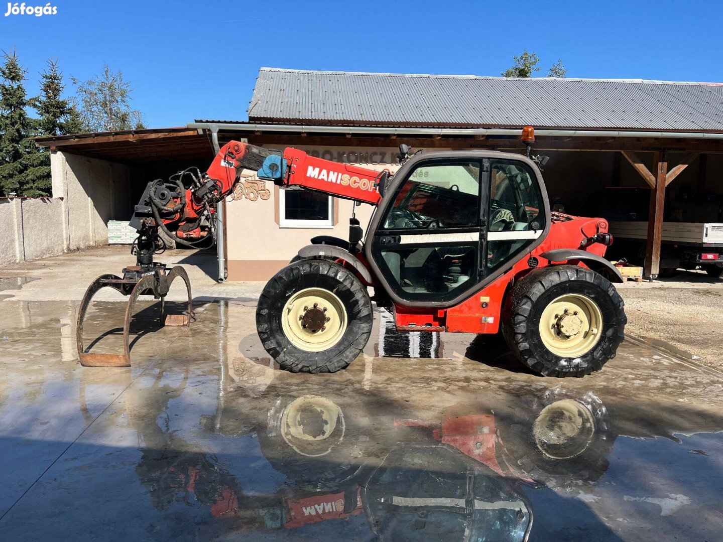 Manitou MLT730 Turbo teleszkópos rakodógép