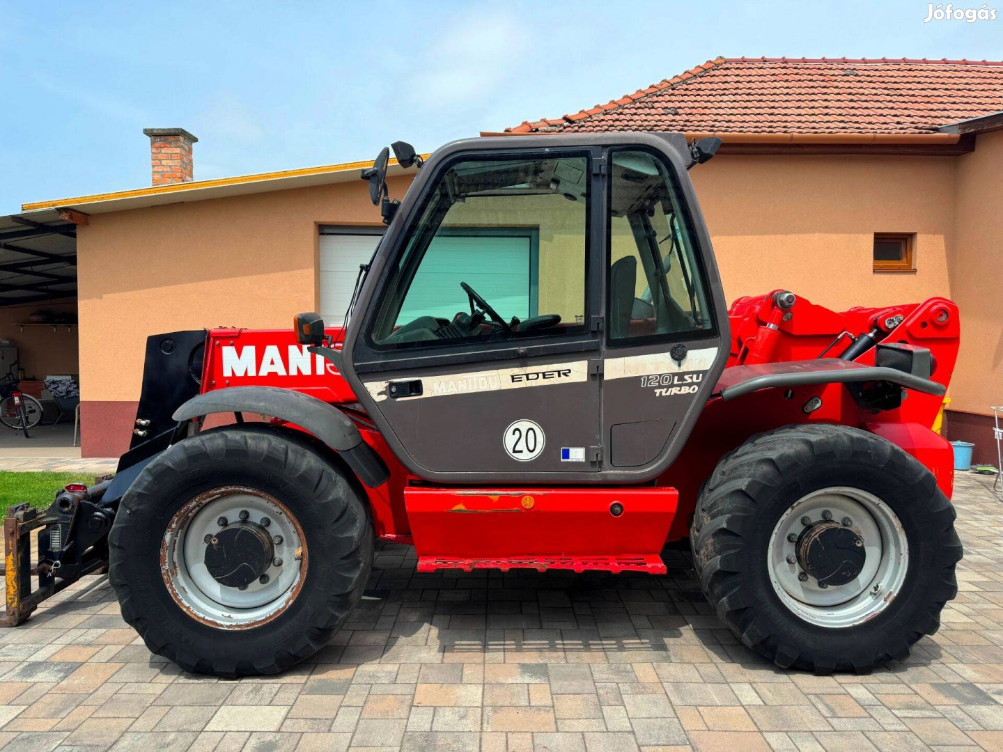 Manitou MLT 845-120 LSU Turbo teleszkópos rakodógép