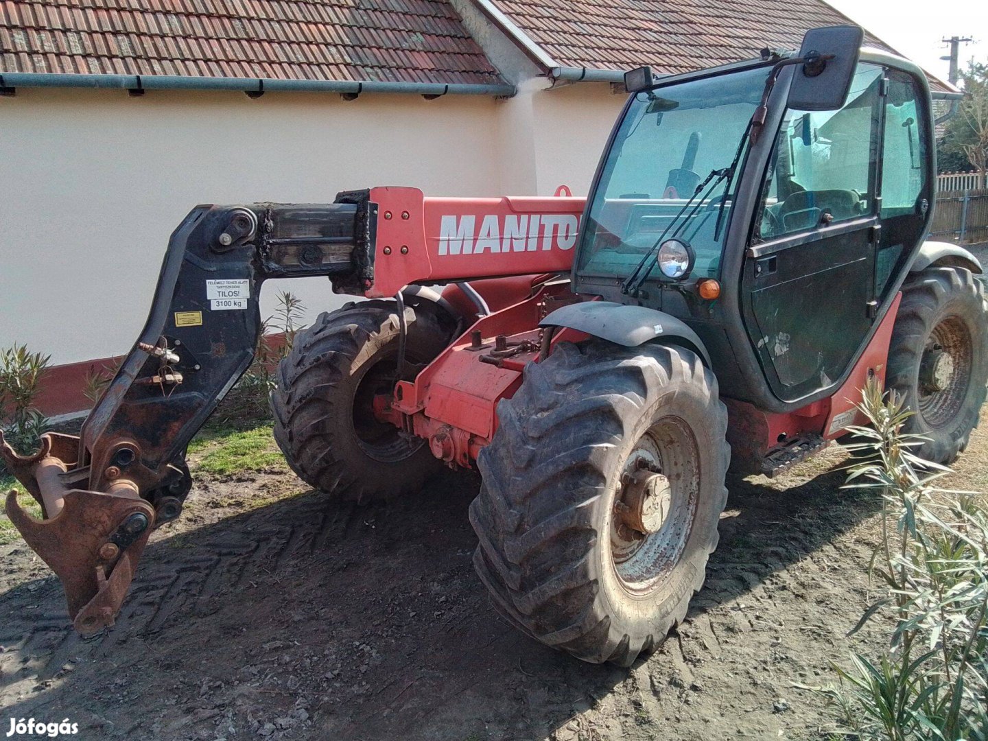 Manitou teleszkópos rakodógép