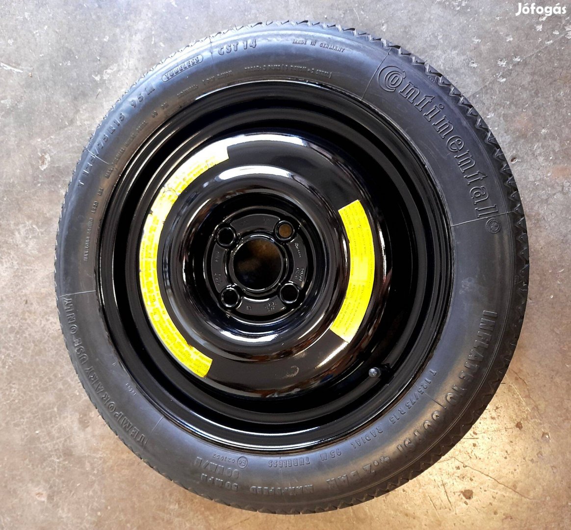 Mankókerék 4x100, 15 coll Opel, VW, Honda, Mini stb