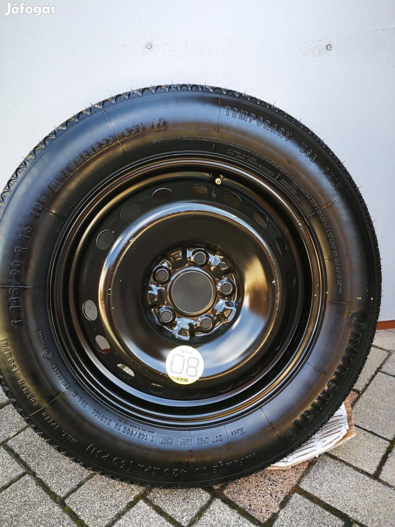 Mankókerék 5x114,3x67,1!!!!145/90 R16 Continentál gumival!!!!