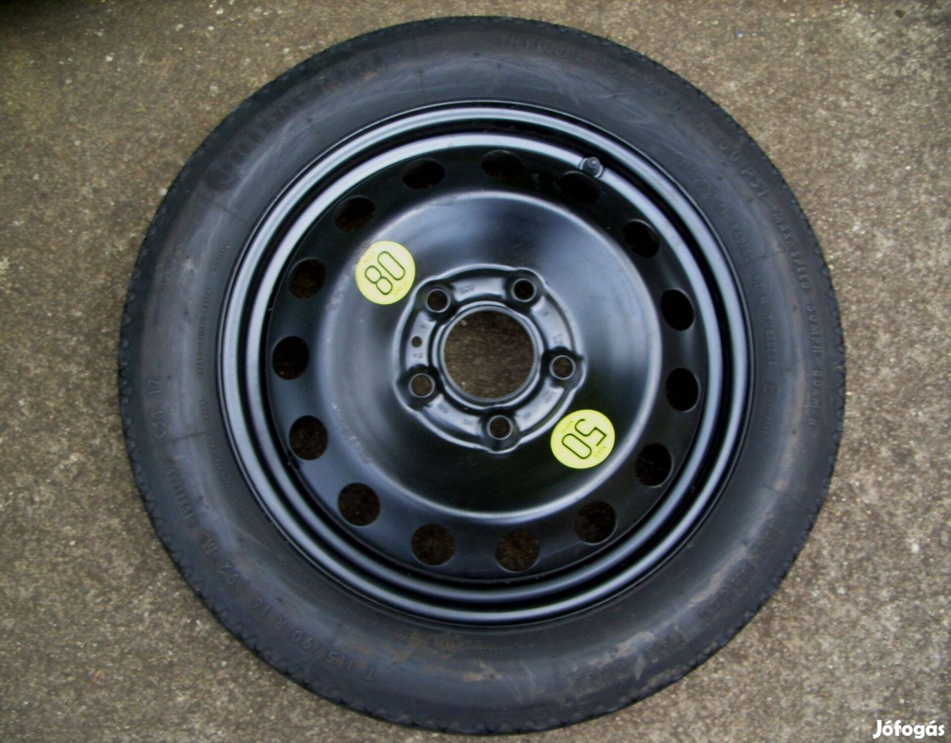 Mankókerék pótkerék BMW 16" 5x120 mm