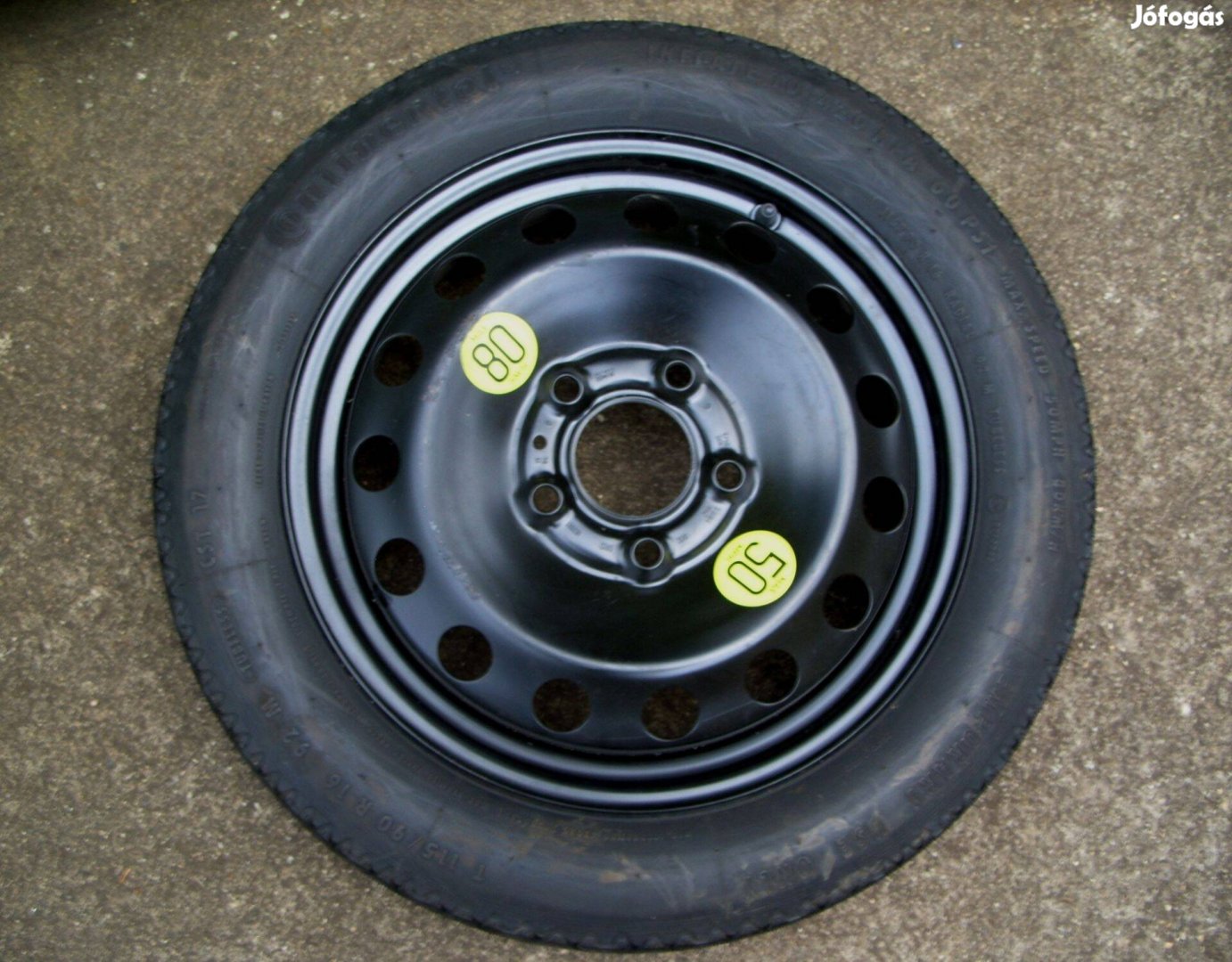 Mankókerék pótkerék BMW 16 os 5x120 eladó