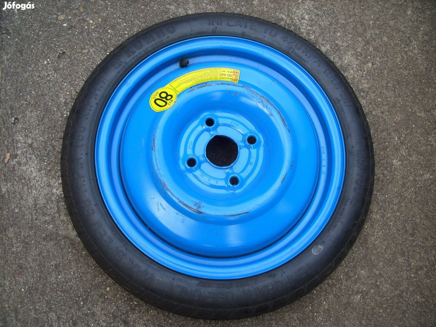 Mankókerék pótkerék Chevrolet Lacetti Daewoo 16" 4x114.3 mm