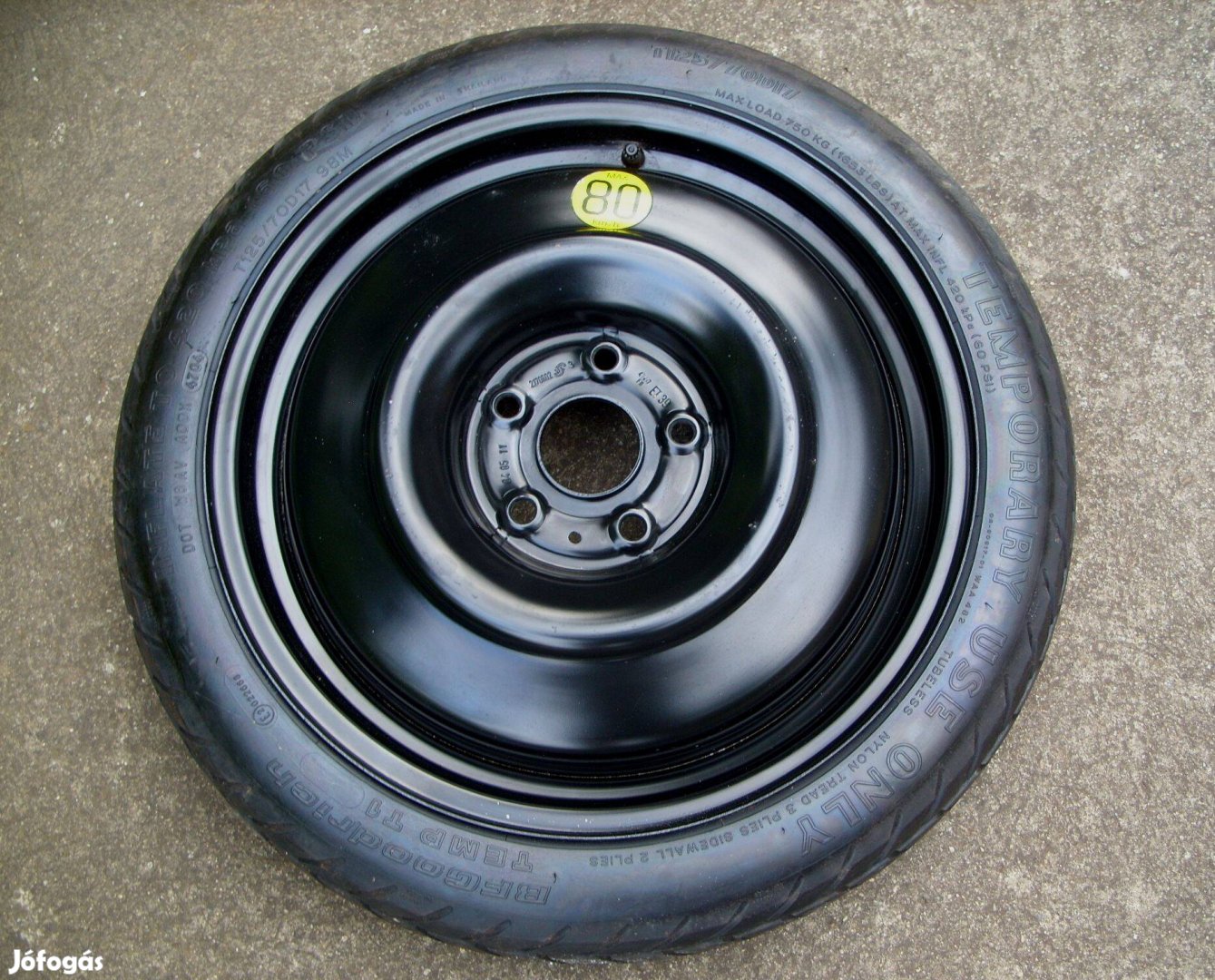 Mankókerék pótkerék Toyota Suzuki 5x114.3 17 es eladó