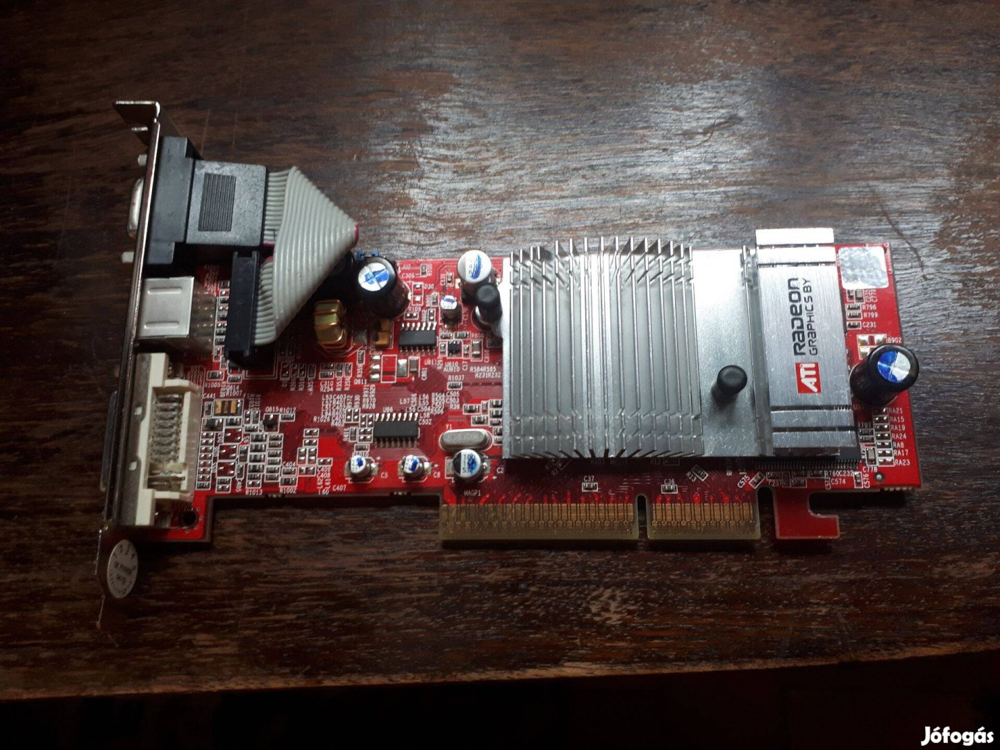 Manli Radeon 9550 AGP videokártya (retro)