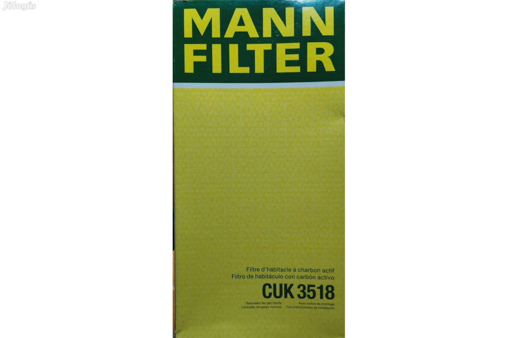 Mann Filter CUK 3518 Citroen C5 pollenszűrő - utastéri légszűrő