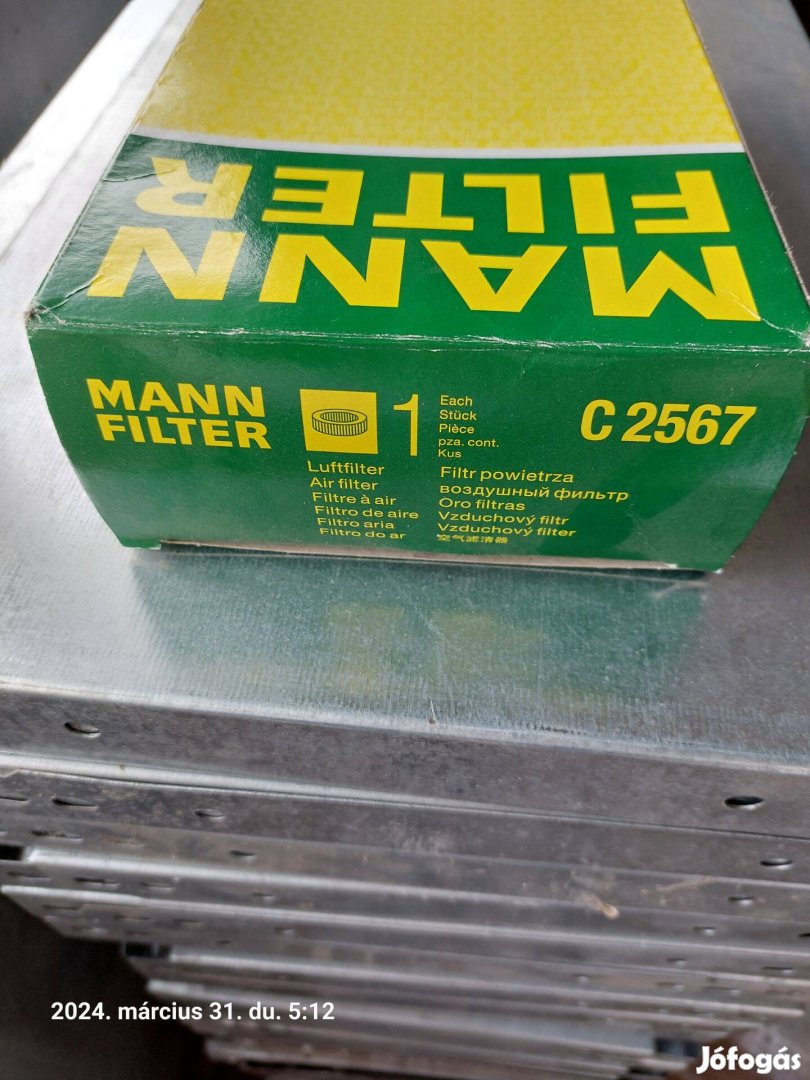Mann Filter c2567 levegőszűrő 1,6 HDI
