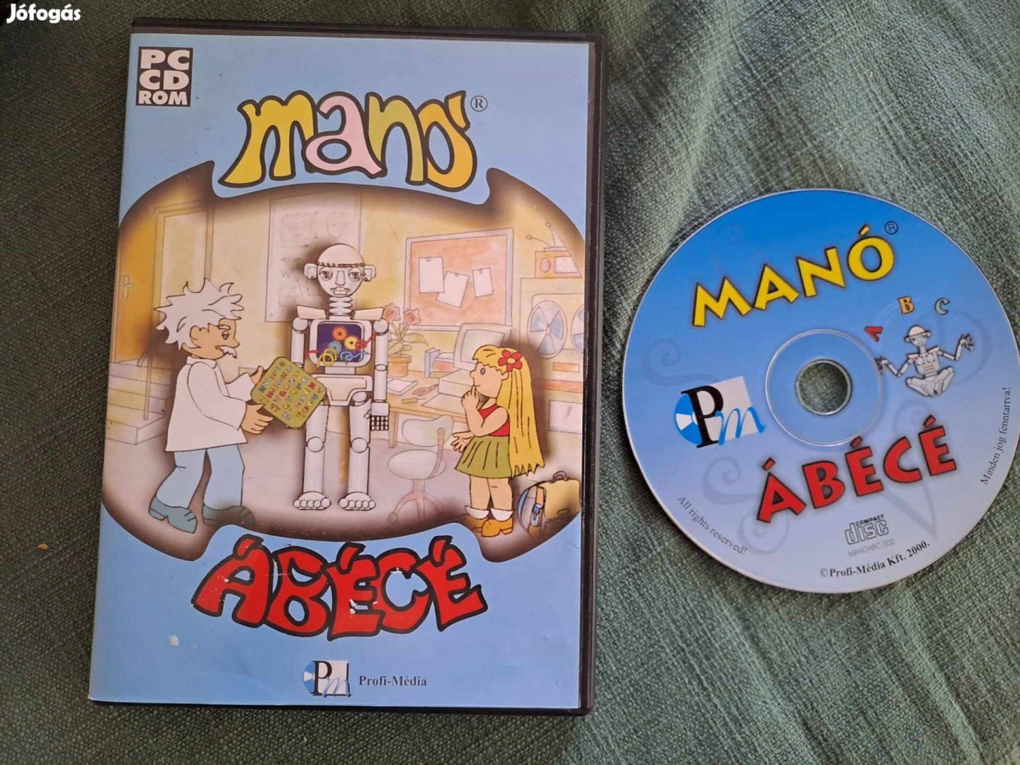 Manó Ábécé PC CD - oktatóprogram gyerekeknek