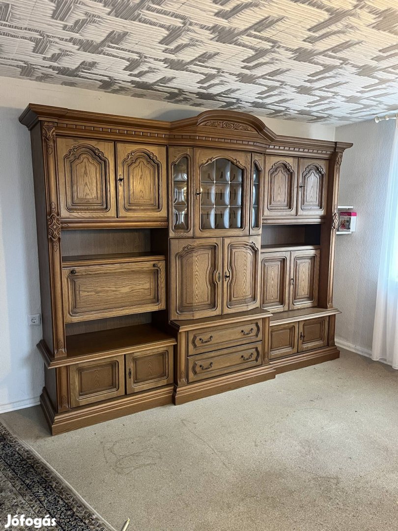Manó bútor Blehi tölgyfa frontos szekrénysor Országos