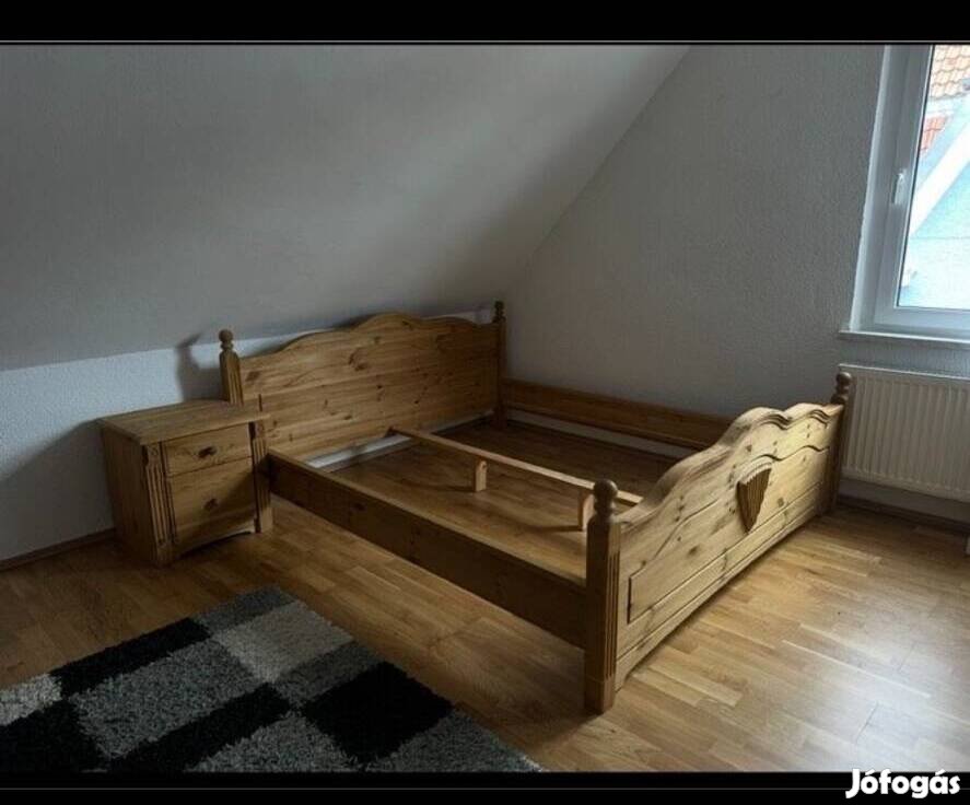 Manó bútor Keller fenyőfa frontos hálószoba Országos