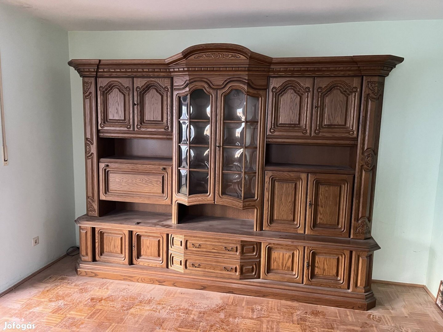 Manó bútor Kirs tölgy frontos szekrénysor Országos