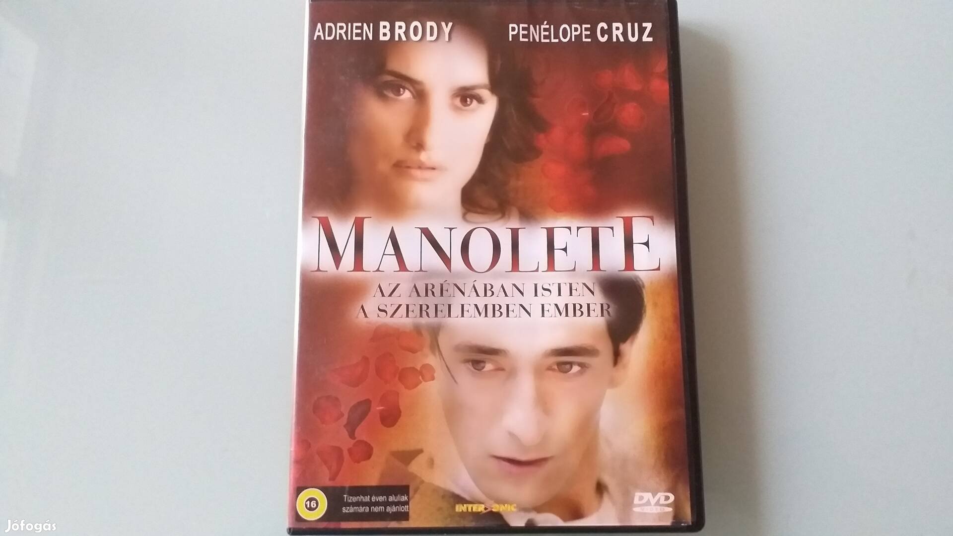 Manolete életrajzi DVD film-Adrien Brody Penelope Cruz